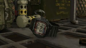 GTA 5 Player Mod: RON Casio G-Shock GWM5610-1 (Featured)