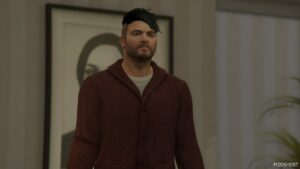 GTA 5 Player Mod: Michael | Sweater V1.1 (Image #3)