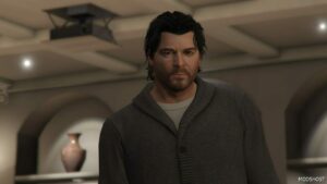 GTA 5 Player Mod: Michael | Sweater V1.1 (Image #4)