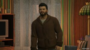 GTA 5 Player Mod: Michael | Sweater V1.1 (Image #5)