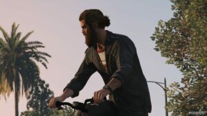 GTA 5 Player Mod: Trevor | MAN BUN V1.1 (Image #2)