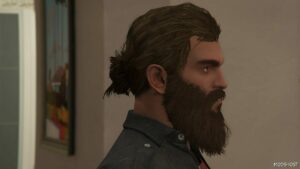 GTA 5 Player Mod: Trevor | MAN BUN V1.1 (Image #4)