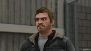 GTA 5 Player Mod: Trevor | MAN BUN V1.1 (Image #5)