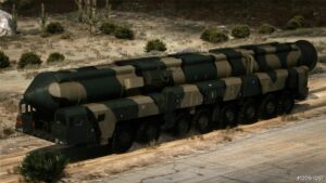 GTA 5 Vehicle Mod: Topol M Ballistic Missile Carrier Add-On (Image #4)