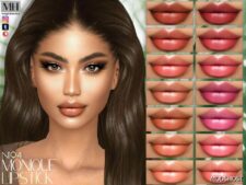 Sims 4 Lipstick Makeup Mod: Monique Lipstick N194 (Featured)