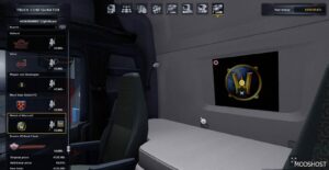 ETS2 Mod: Interior Lights & Emblems V10.3 1.49 (Image #2)