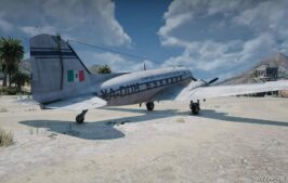 GTA 5 Vehicle Mod: Mexicana DE Aviacion Douglas DC-3A C-47 Xa-Duh (Image #2)