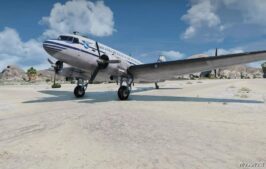 GTA 5 Vehicle Mod: Mexicana DE Aviacion Douglas DC-3A C-47 Xa-Duh (Image #4)