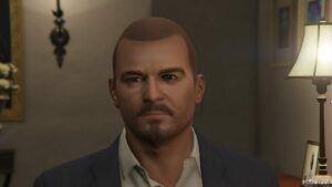 GTA 5 Player Mod: Michael | Beard Edits V1.1 (Image #2)