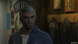 GTA 5 Player Mod: Trevor | Blond Faux Hawk V1.1 (Image #3)