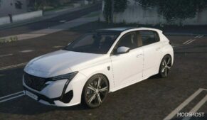 GTA 5 Vehicle Mod: Peugeot 308 GT Hybride 2022 Add-On V Final (Featured)