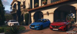 GTA 5 Vehicle Mod: Peugeot 308 GT Hybride 2022 Add-On V Final (Image #5)