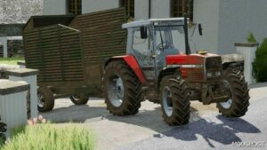 FS22 Mod: Crooks Single Axle Silage Trailer V1.3 (Image #5)