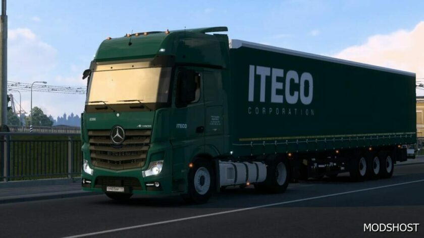 ETS2 Mod: Iteco Combo Skin V.2.0 (Featured)