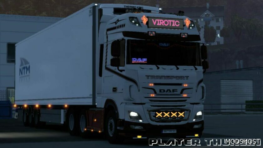 ETS2 DAF Mod: XF Skin C5 by Player Thurein (Featured)