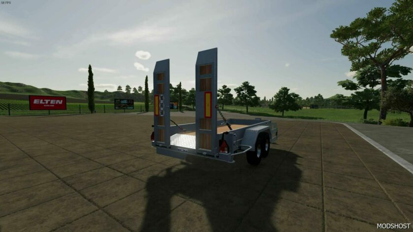 FS22 Trailer Mod: Porte Engin 6T Ecim (Featured)