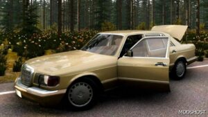 BeamNG Car Mod: Mercedes W126 Pack Release 0.31 (Featured)