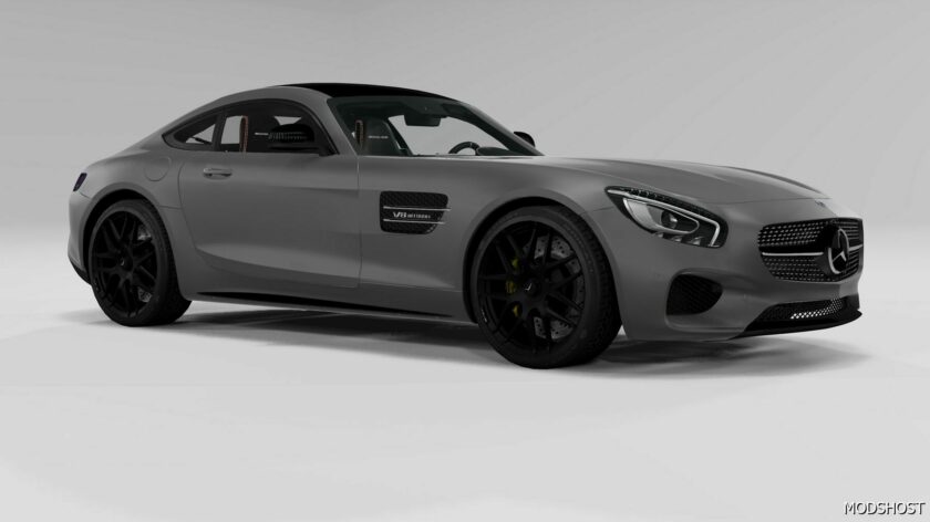 BeamNG Mercedes-Benz Car Mod: Mercedes AMG GT Release 0.31 (Featured)