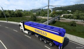 ETS2 Trailer Mod: Cistern Menci Venere V1.5 1.49 (Image #2)