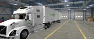 ATS Volvo Mod: 2014 and Ruda REF Full Tillt Skin 1.49 (Image #4)