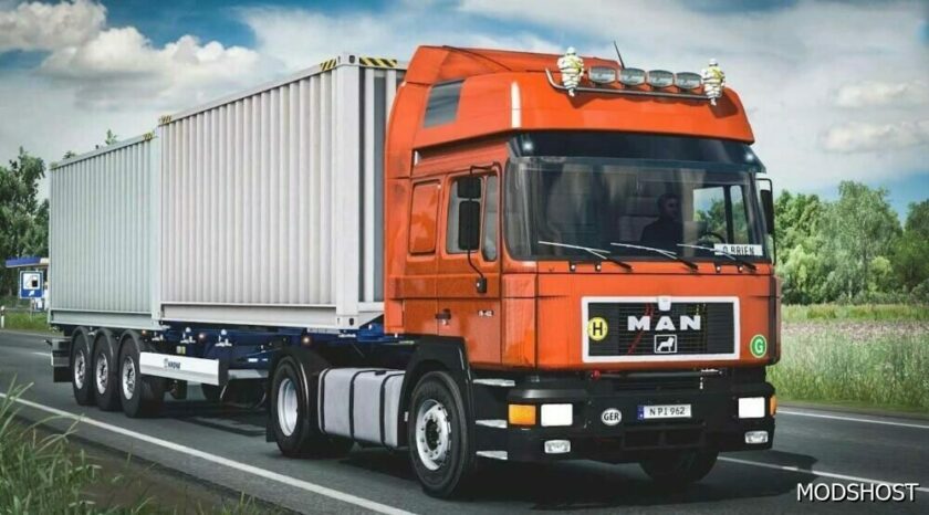 ETS2 MAN Truck Mod: F90 V2.2.6 1.49 (Featured)