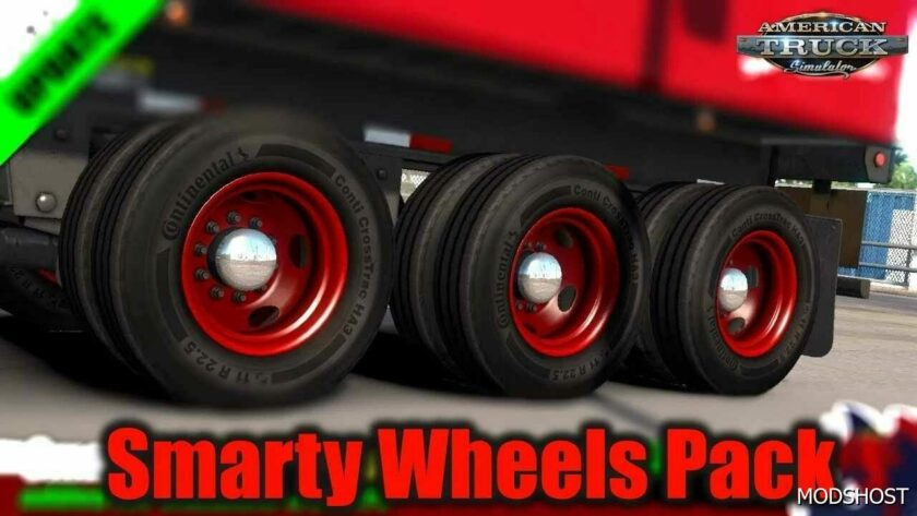 ATS Wheels Part Mod: Smarty Wheels Pack V2.0 1.49 (Featured)