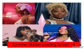 Sims 4 Mod: Summer Walker Loading Screen (Image #14)