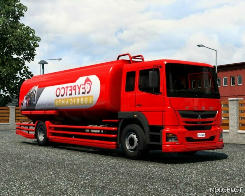 ETS2 Trailer Mod: Ceypetco Fuel Bowser Tanks (Featured)