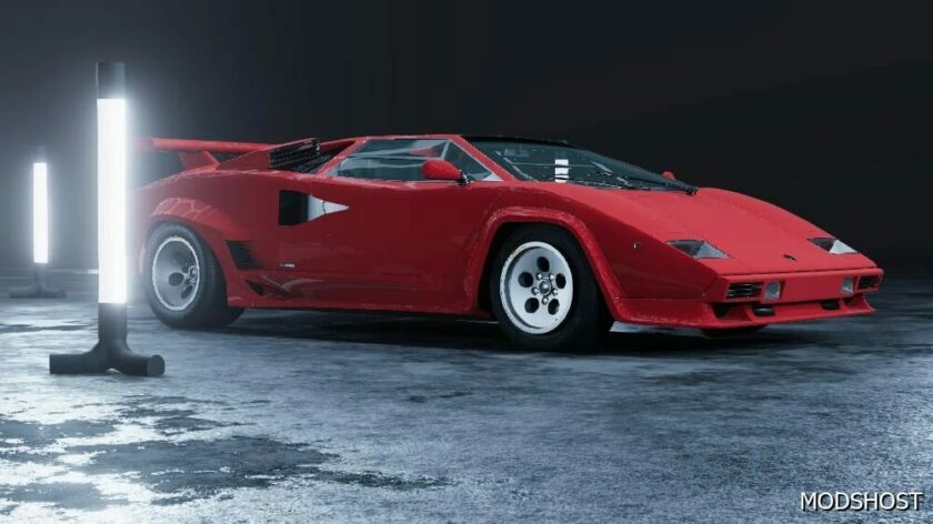 BeamNG Lamborghini Car Mod: Countach 1974-1990 0.31 (Featured)