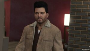 GTA 5 Player Mod: Michael | Wool Jacket V1.1 (Image #2)