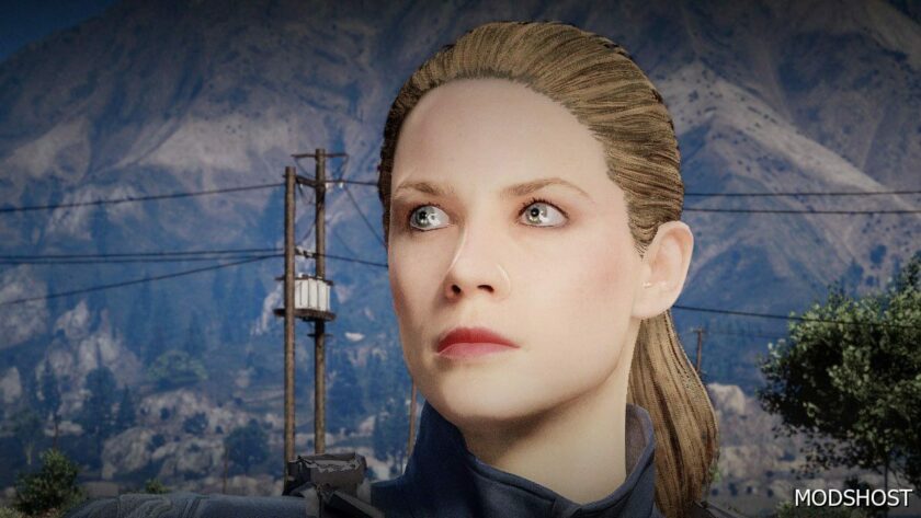 GTA 5 Player Mod: Beth Wilder from Quantum Break Add-On PED (Featured)