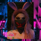 GTA 5 Player Mod: Custom Cute Masks MP Female (Image #4)