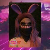 GTA 5 Player Mod: Custom Cute Masks MP Female (Image #5)