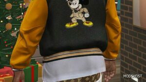 GTA 5 Player Mod: NEW Jackets for Franklin (Image #2)