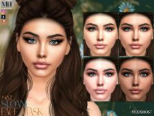 Sims 4 Makeup Mod: Sloane Face Mask N82 (Featured)