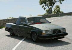 BeamNG Pickup Car Mod: Volvo 745 Pickup 0.31 (Featured)