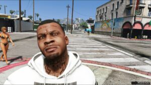 GTA 5 Player Mod: 21 Savage Face Texture V1.1 (Image #4)