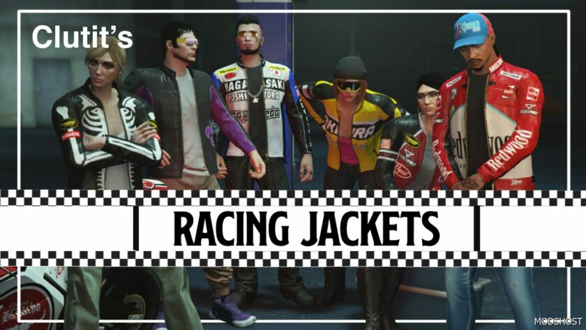 GTA 5 Player Mod: Branded Racing Jackets for MP Female V2.0 (Featured)