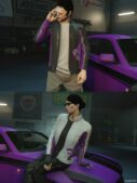 GTA 5 Player Mod: Branded Racing Jackets for MP Female V2.0 (Image #5)