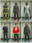 GTA 5 Mod: Multiplayer Outfits (Menyoo) for SP (Image #4)