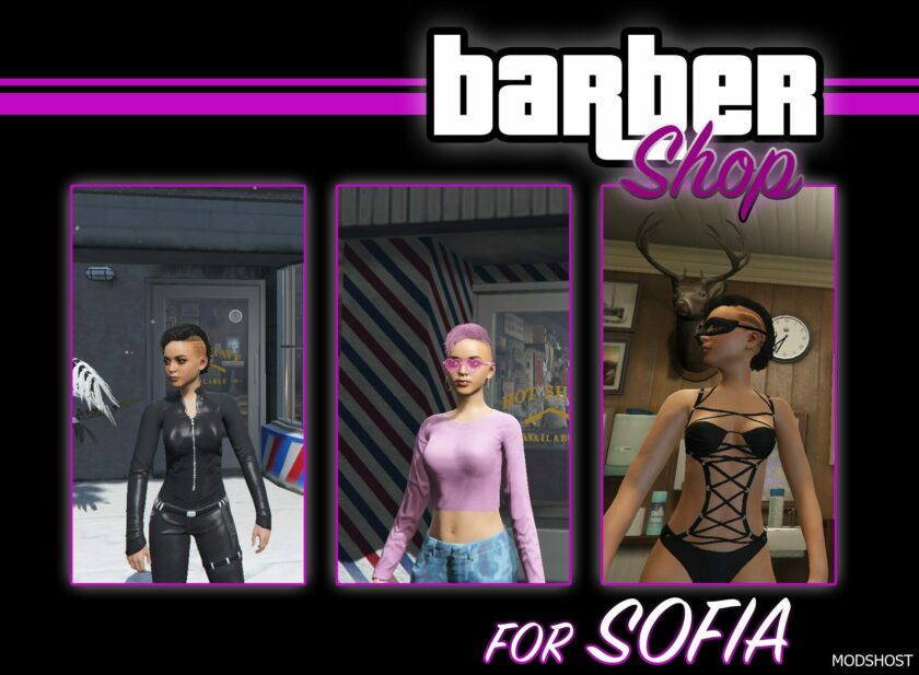 GTA 5 Player Mod: Barbershop for Sofia V0.2 (Featured)