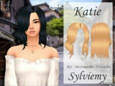 Sims 4 Female Mod: Katie Hairstyle (Featured)