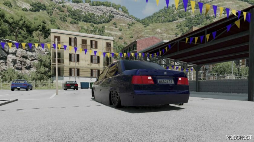 BeamNG Volkswagen Car Mod: Santana 2000 0.31 (Featured)