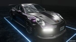 BeamNG Porsche Car Mod: 911 991 GT3RS V1.4 0.31 (Featured)