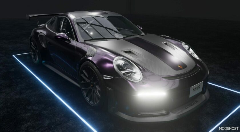 BeamNG Porsche Car Mod: 911 991 GT3RS V1.4 0.31 (Featured)