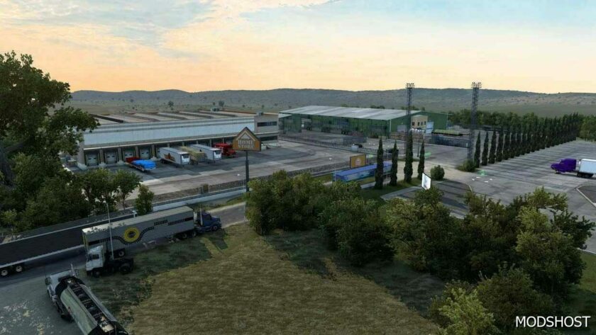 ATS Map Mod: Culbertson Industrial Yard (Montana) 1.49 (Featured)