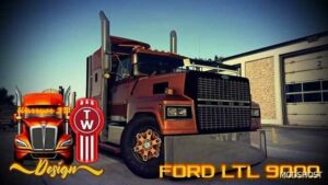 ATS Ford Truck Mod: LTL9000 Prime V1.1 1.49 (Featured)