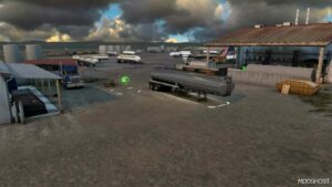 ATS Map Mod: Death Highway OIL Field Yard (Texas) 1.49 (Image #3)