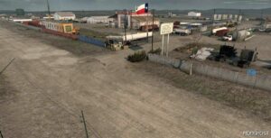 ATS Map Mod: Death Highway OIL Field Yard (Texas) 1.49 (Image #5)