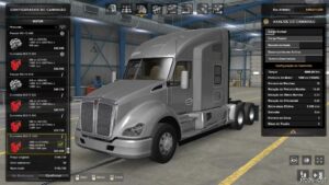 ATS Kenworth Part Mod: T680 2014 1000 HP Engine 1.49 (Image #3)